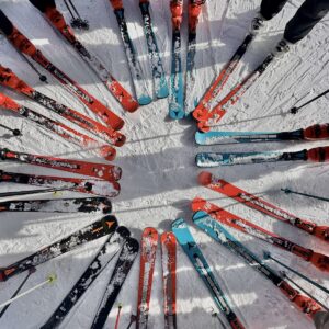 Sportowe przygotowanie nart