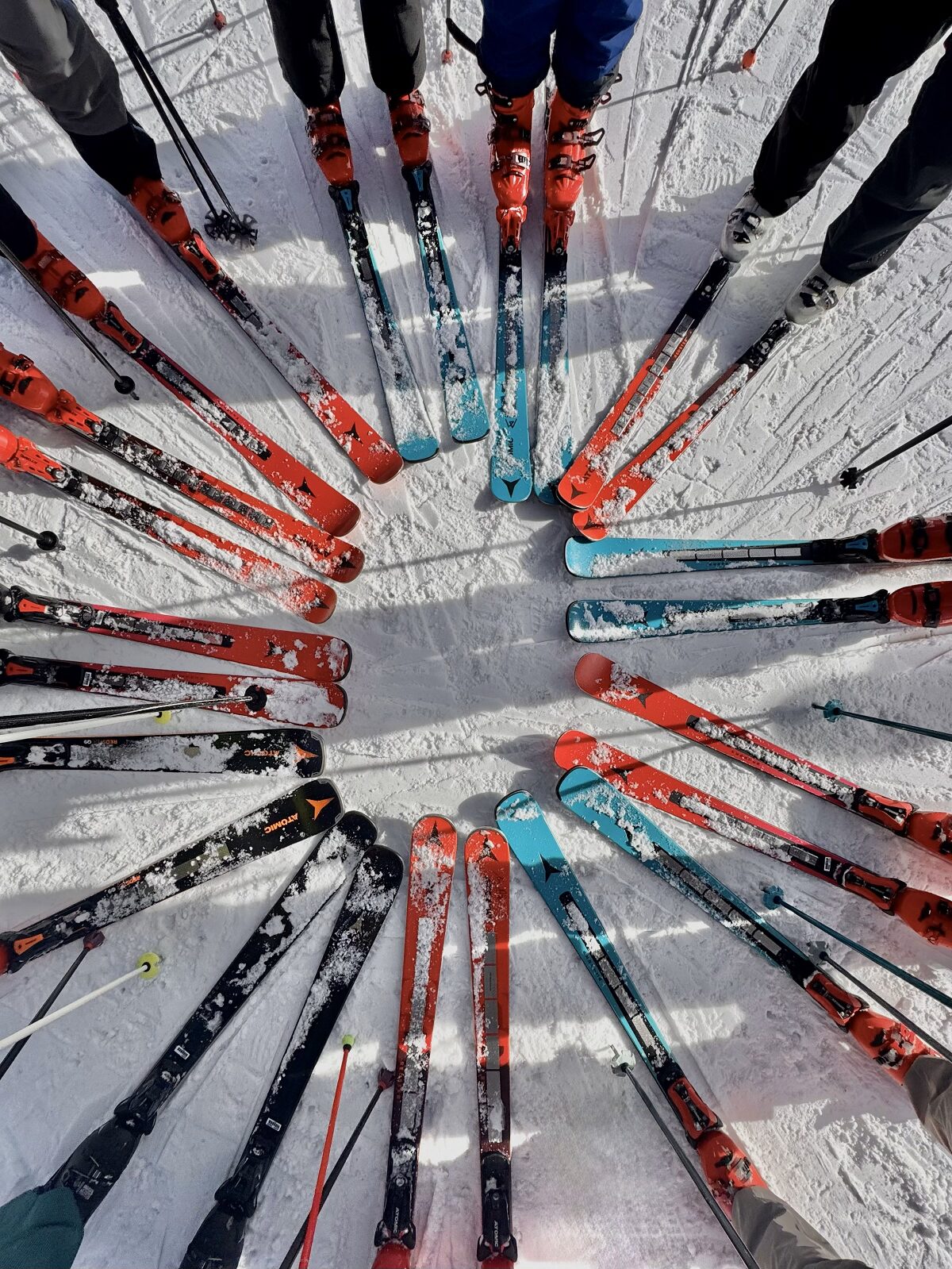 Sportowe przygotowanie nart